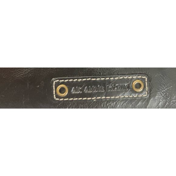 Vintage Anne Klein Clutch - Red Lining with Shoukder Strap - Picture 2 of 6